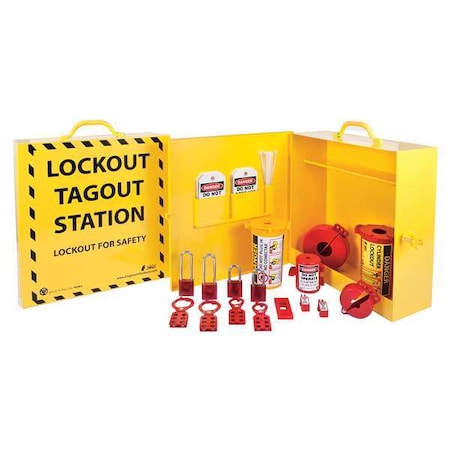Zing 2722 - Lockout Station, Filled, Electrical