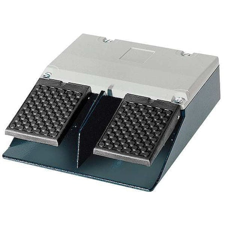 Siemens 3SE29320AB20 - Foot Swtch,Gry,Aluminum,1 NO/1 NC,Momentary