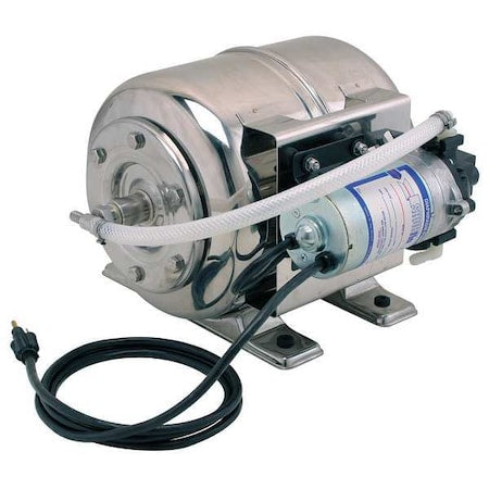 Pentair Shurflo 804-023 - Booster Pump System, 1/3 hp, 115 V AC, 1 Phase, 3/8 in Barb Inlet Size, 1 Stage, 117 psi Max Pressure