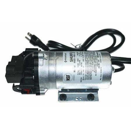 Pentair Shurflo 8025-933-237 - Booster Pump, 1/3 hp, 115 V AC, 1 Phase, 3/8 in Barb Inlet Size, 1 Stage, 87 psi Max Pressure