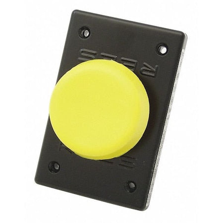 Rees 00662004 - Plastic Plunger,Yellow,2-1/4"