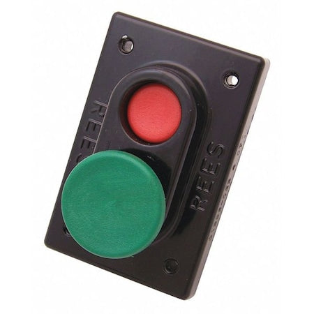 Rees 01896032 - Plastic Plunger,1" Red-1.75" Green