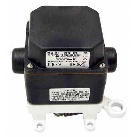 Rees 04945500 - Rope Operted Squ NC Swtch Rotated,90 deg.