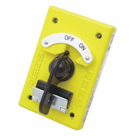 Rees 04910100 - Rtry Cntct Slctr Swtch,"Off-On" Lgnd Plt