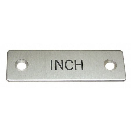Rees 09001008 - Standard Legend Plate,Inch