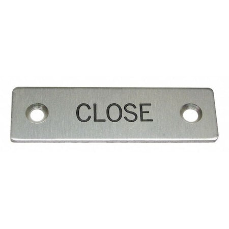 Rees 09001012 - Standard Legend Plate,Close