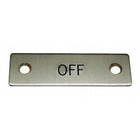 Rees 09001002 - Standard Legend Plate,Off