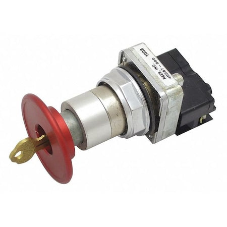 Rees 40067002 - Push/Pull Operators w/Key,Red,30mm