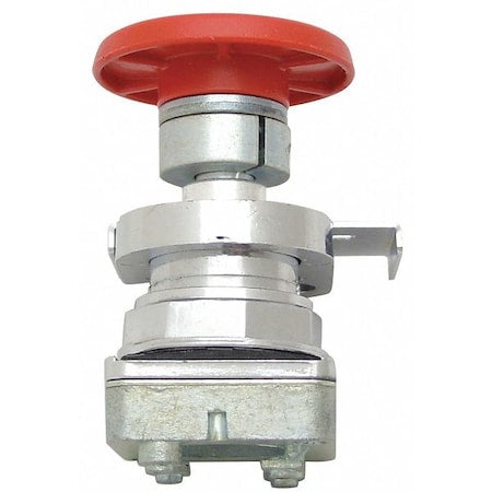 Rees 40102002 - Push Button Plunger,Momentary,30.5mm,Red
