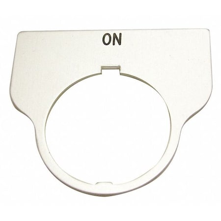 Rees 09017006 - Standard Legend Plate,On