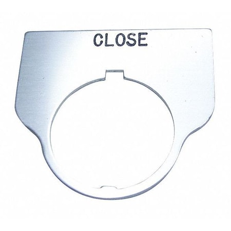 Rees 09017012 - Standard Legend Plate,Close