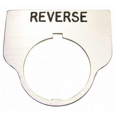 Rees 09017022 - Standard Legend Plate,Reverse