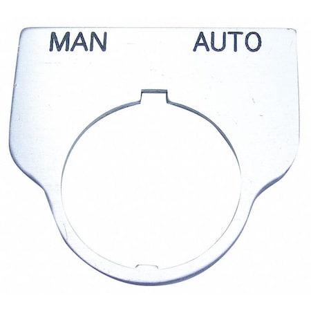 Rees 09017034 - Standard Legend Plate,Manual-Auto