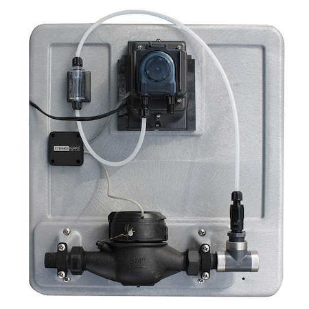 Stenner E20PHF81S715G1 - Econ FP Meter Panel System 4.5 GPD 80 Psi 3/4" meter 1ppg