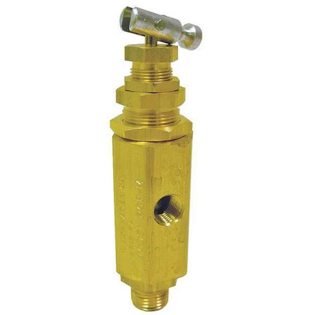 Conrader RCB-M-HU-100-125 - Pilot Valve, 1/4 in Inlet Size, Brass