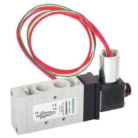 Aventics L12XA452BP00061 - Haz Loc Sol Air Ctrl Valve,1/4 In,24 VDC