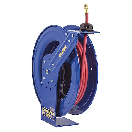 Coxreels EZ-SH-550 - Spring Return Hose Reel, 3/4 in Hose Diameter, 50 ft Length, 300 psi Max. Pressure, Brass