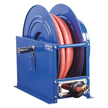 Coxreels SLP-550 - Spring Return Hose Reel, 3/4 in Hose Diameter, 50 ft Length, 300 psi Max. Pressure, Brass
