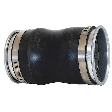 Nordfab 8010005318 - Round Vibration Isolator, 12 in Duct Dia, Galvanized Steel, 22 ga GA, 12" W, 6-1/2" L, 12" H