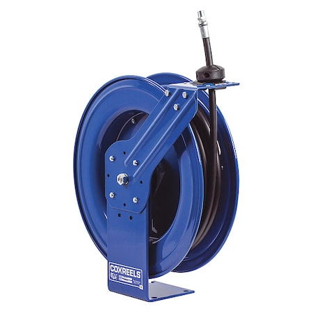 Coxreels MP-N-435 - Spring Return Hose Reel, 1/2 in Hose Diameter, 35 ft Length, 2,500 psi Max. Pressure, Brass