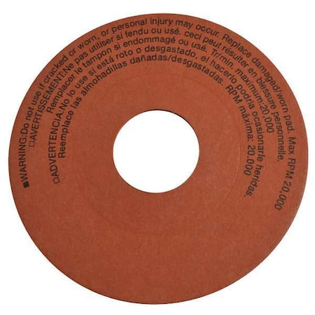 Westward PN5ZL19012G - Sanding Backing Pad,3 In