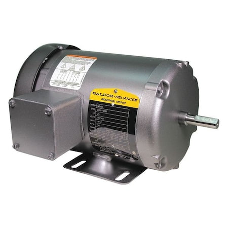 Baldor-Reliance M3455 - Three-Phase General Purpose Motor, 1/4 HP, 48 Frame, 230/460 V AC Voltage, 1,140 Nameplate RPM
