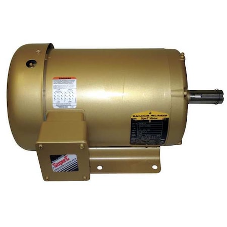 Baldor-Reliance CEM3583T - Three-Phase General Purpose Motor, 1 1/2 HP, 143 TC Frame, 208-230/460 V AC Voltage