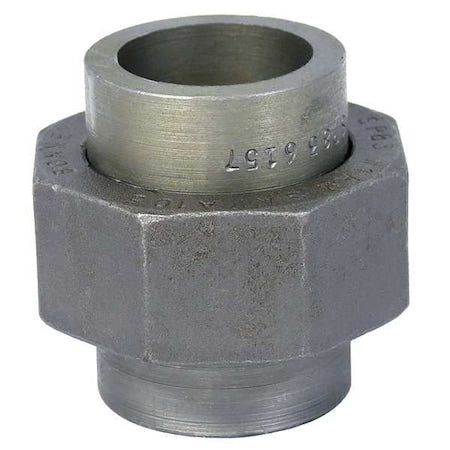 Anvil 0362501801 - Union Union, 2" Pipe, Socket Weld, Black Forged Steel, Class 3000