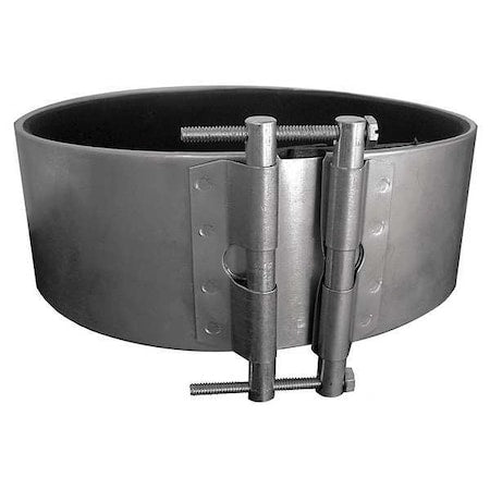 Ductmate GRLABQS8GA - Round Duct Coupler, 8 in Duct Dia, Metal, 24 ga GA, 8 in W, 42" L, 8" H