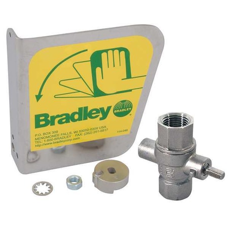 Bradley S30-109 - Eyewash Handle, Stainless Steel, Stainless Steel, For Use With, Eyewash