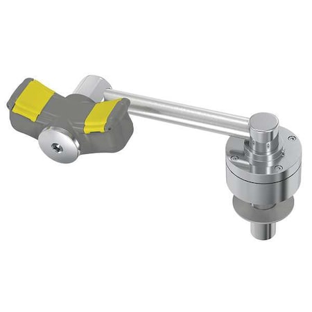 Bradley S19274C - Plumbed Eyewash, Counter Mount, Plumbed, 2 11/12 in H., 7 1/4 in W