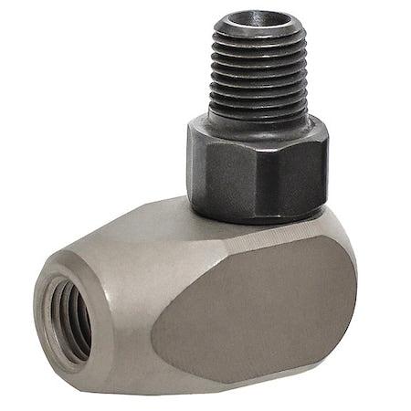 Coxreels 7707 - Swivel,90 Deg.,Steel,1/4 in FNPT Inlet