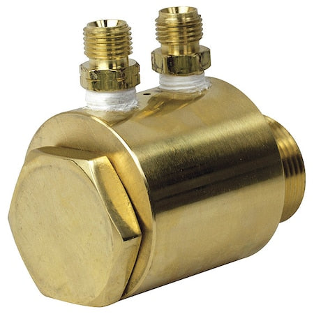 Coxreels 8550 - Swivel,90 Deg.,Brass,1/4 in FNPT Inlet