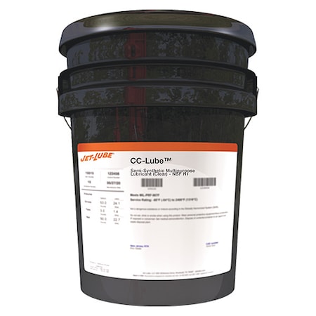 Jet-Lube 70516 - Synthetic Lubricant,Multi,5 Gal,NSF H-1