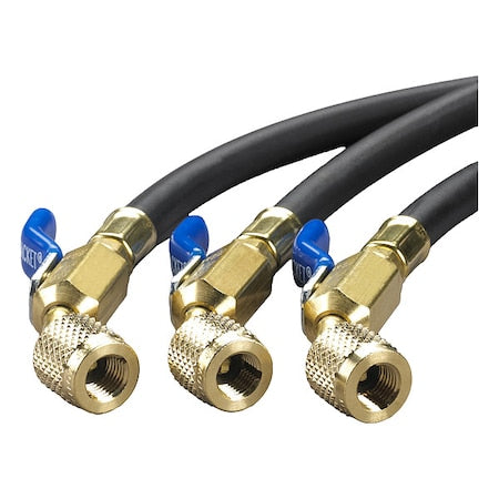 Yellow Jacket 29805 - Hose, 5 ft L, Black, 800 psi, 3 Hoses