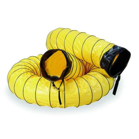 Air Systems Intl SVH-25 - Ventilation Kit,25 ft.,Yellow