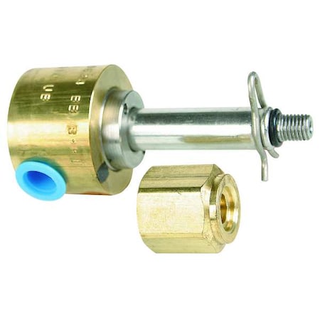 Dayton 008605 - Brass Solenoid Valve Less Coil, Universal, 1/4 in Pipe Size