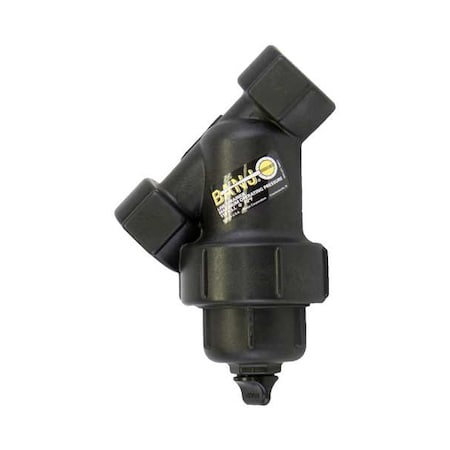 Banjo LS125-80 - Y Strainer, 1-1/4" Pipe, FNPT x FNPT, Polypropylene, 150 psi