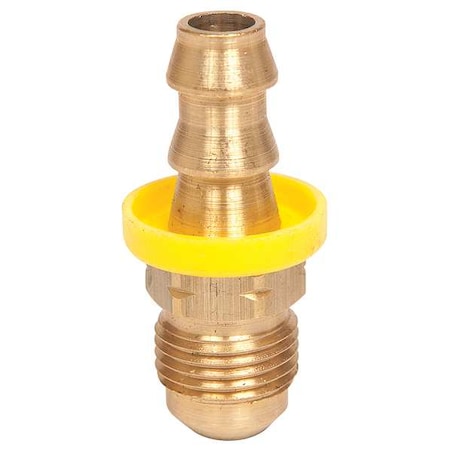 Continental PB-JCM-0808 - Push on Hose Fitting,1/2"x1/2",Barbx JIC