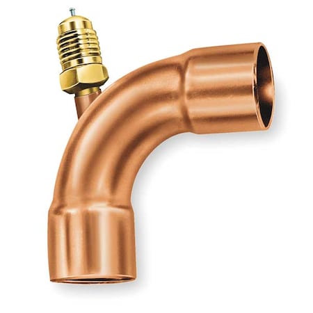 Jb Industries A31162 - Access Valve Tee,3 in L,7 in H,Copper