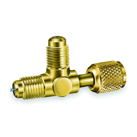 Jb Industries A34000 - 90 Degree Angle Quick Coupler Access Tee, 1/4 in x 1/4 in, Brass