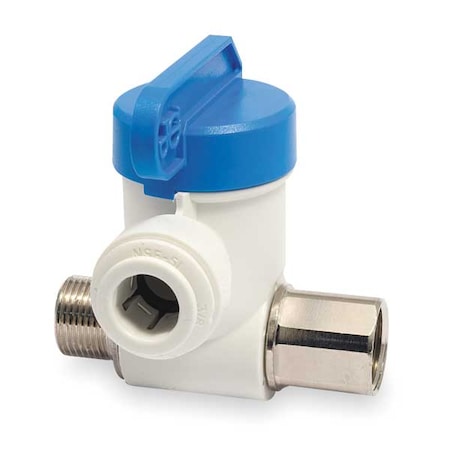 John Guest ASVPP1 - Adapter,3/8 In,1/4 In Tube OD,150 psi