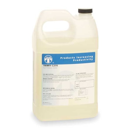 Trim C270-1G - Coolant, C270, Synthetic, 1 gal, Jug, Colorless to Pale Yellow