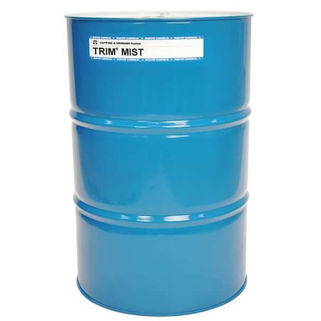 Trim MIST-54G - Cutting Oil, MIST, Synthetic, 54 gal, Drum, Light Yellow