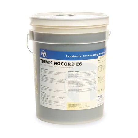 Trim NOCORE6-5G - Corrosion Inhibitor, Dry Lubricant Film, 5 gal, Pail, 120 Degrees F Max Op Temp