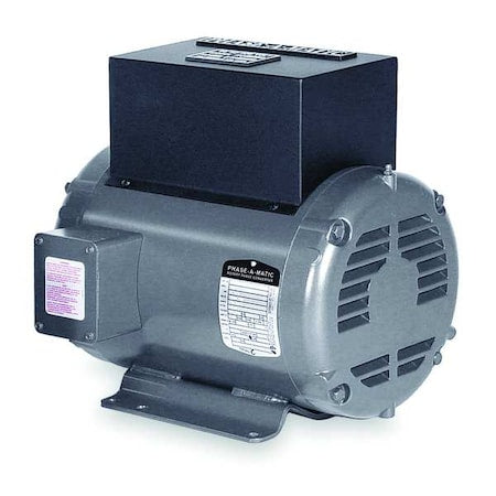 Phase-A-Matic R-1 - Phase Converter, Rotary, 208/240 V AC, 208/240 V AC, 15 A, 4.2 A