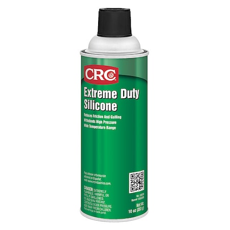 Crc 03030 - General Purpose Dry Lubricant, 16 oz, Aerosol Spray Can, Silicone Base, 450 Degrees F Max Op Temp, H2, Colorless