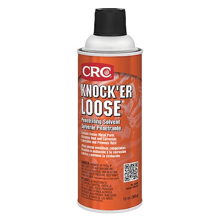 Crc 03020 - Penetrating Lubricant, 16 oz, Aerosol Spray Can, Mineral Oil Base, 300 Degrees F Max Op Temp, H2-No Food Contact, Red