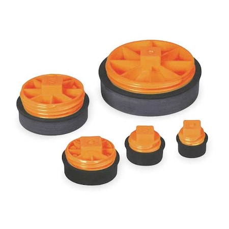 Test-Tite 86435 - T-Cone Combination Cleanout Test Plug 8"