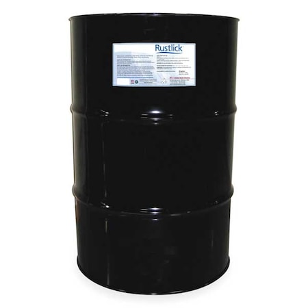 Rustlick 76255 - Cutting Fluid, Powersaw, 55 gal, Drum, Dark Blue